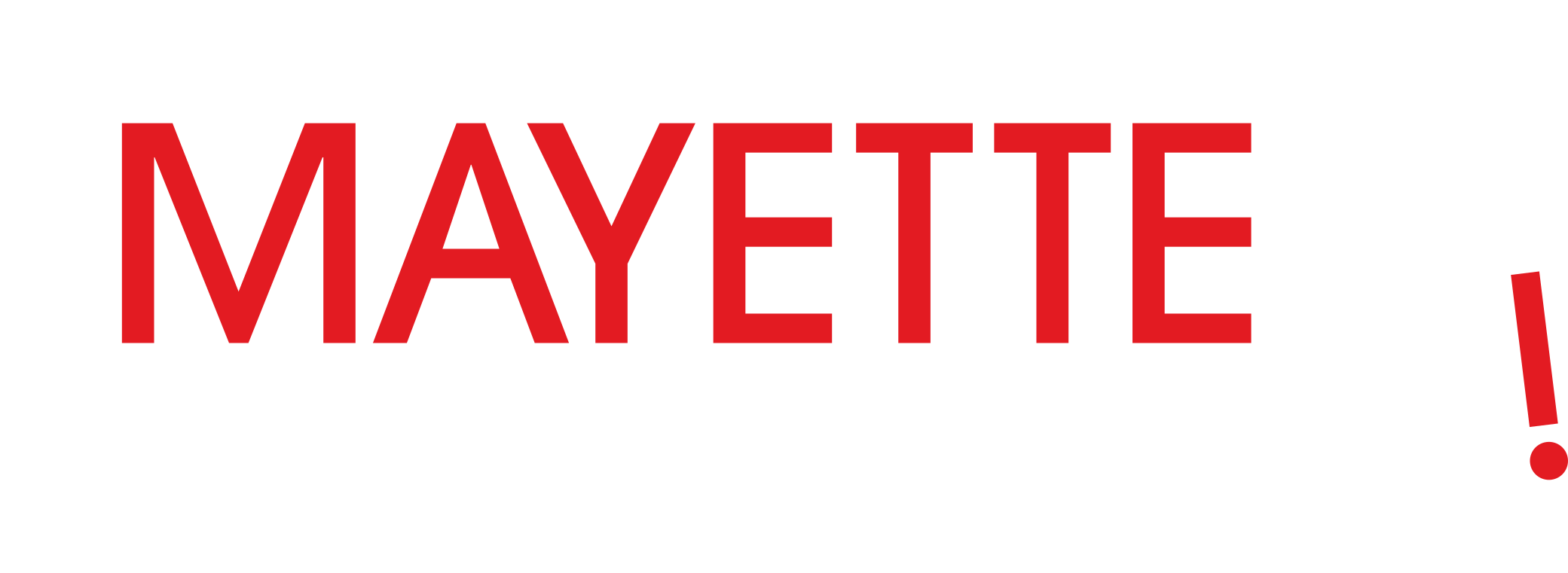 Logo Mayette Blanc et Rouge Vif 2014