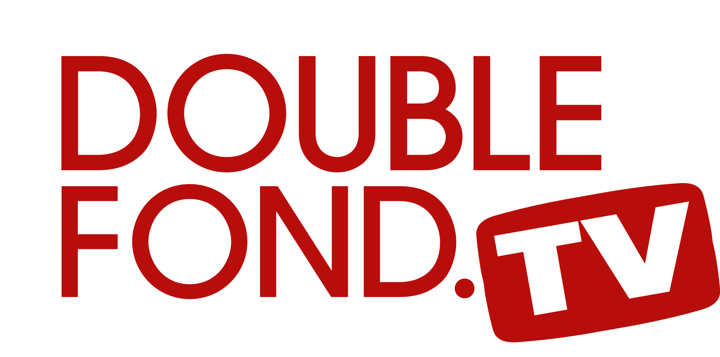 logo double fond magie TV fond noir